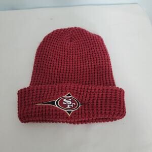 Vintage San Francisco 49ers NFL Deep Red Starter Beanie Size OS 1325-1249